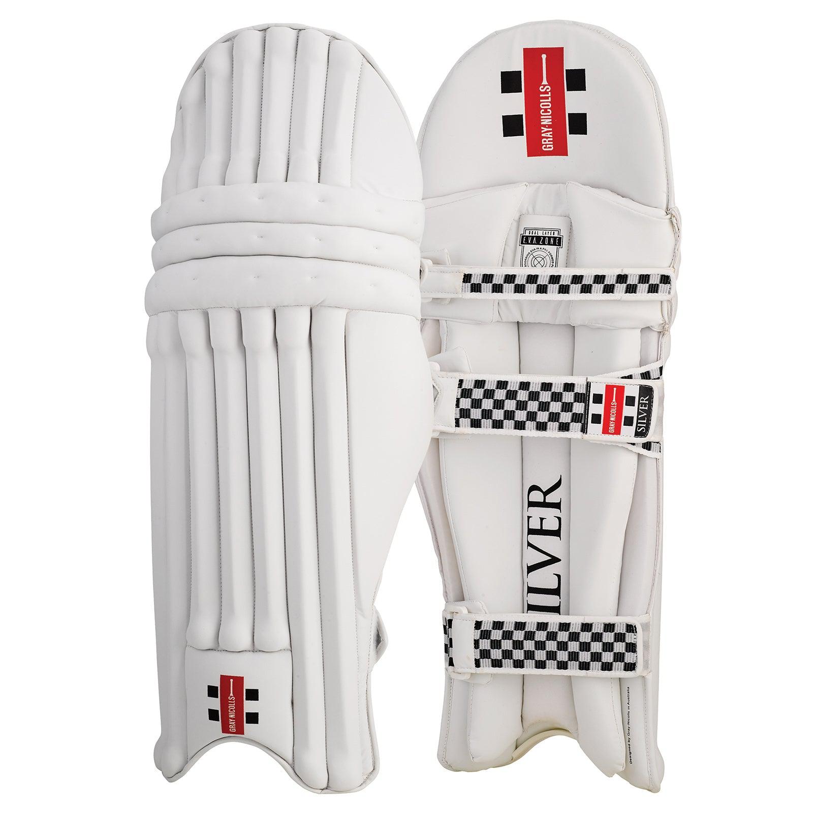 Gray Nicolls Silver Batting Pads - Senior XL