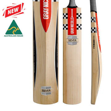 Gray Nicolls Silver Cricket Bat - Adult Long Blade