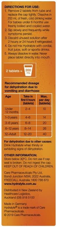 Hydralyte Tablets Orange - Pack of 20