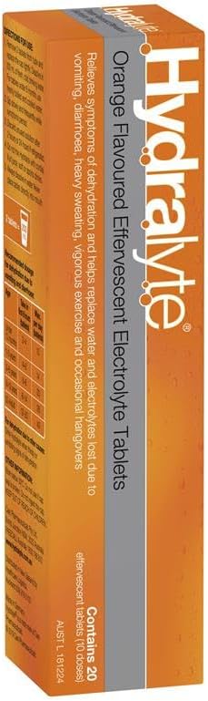 Hydralyte Tablets Orange - Pack of 20