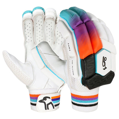 Kookaburra Aura Pro Players Batting Gloves - Small Adult