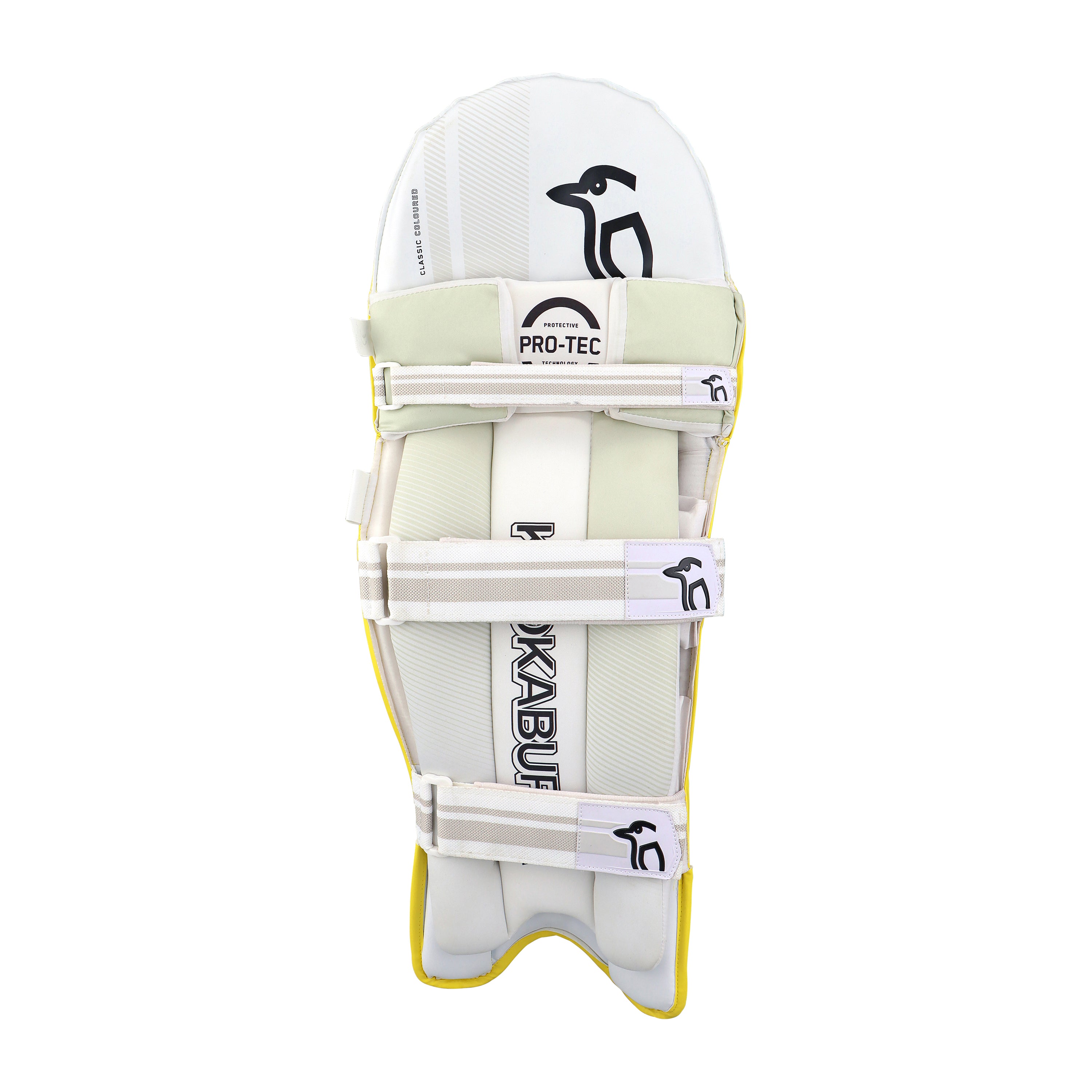 Kookaburra Classic Yellow Cricket Batting Pads - Senior
