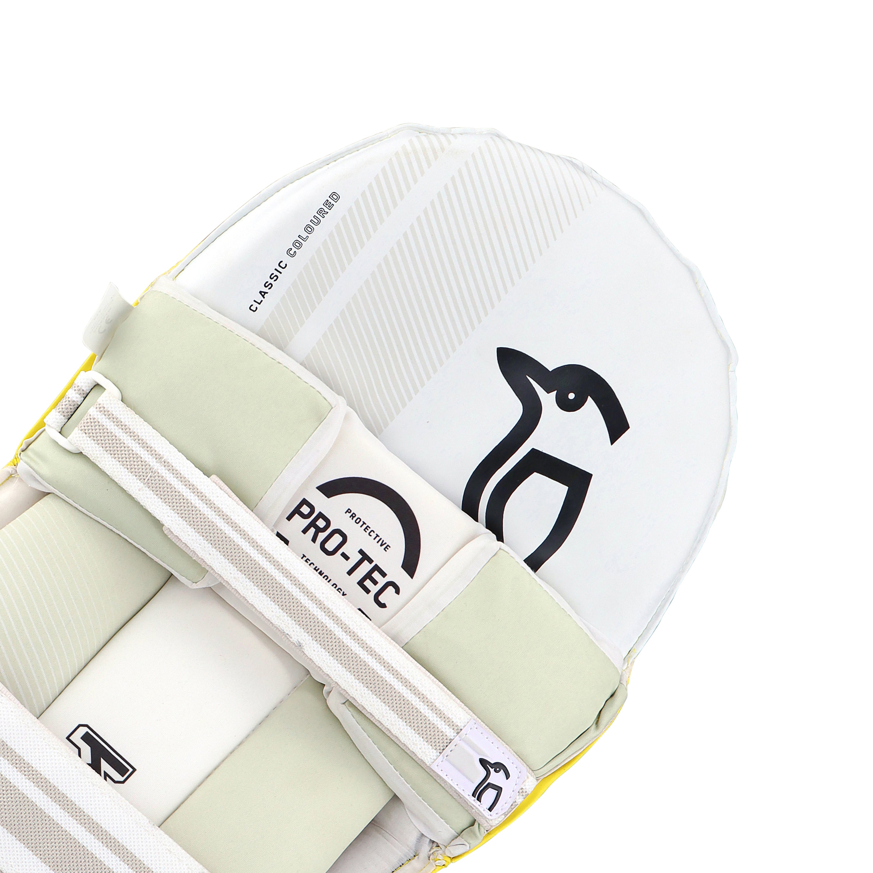 Kookaburra Classic Yellow Cricket Batting Pads - Senior