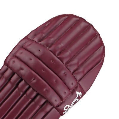 Kookaburra Lightweight Maroon Cricket Batting Pads - Senior