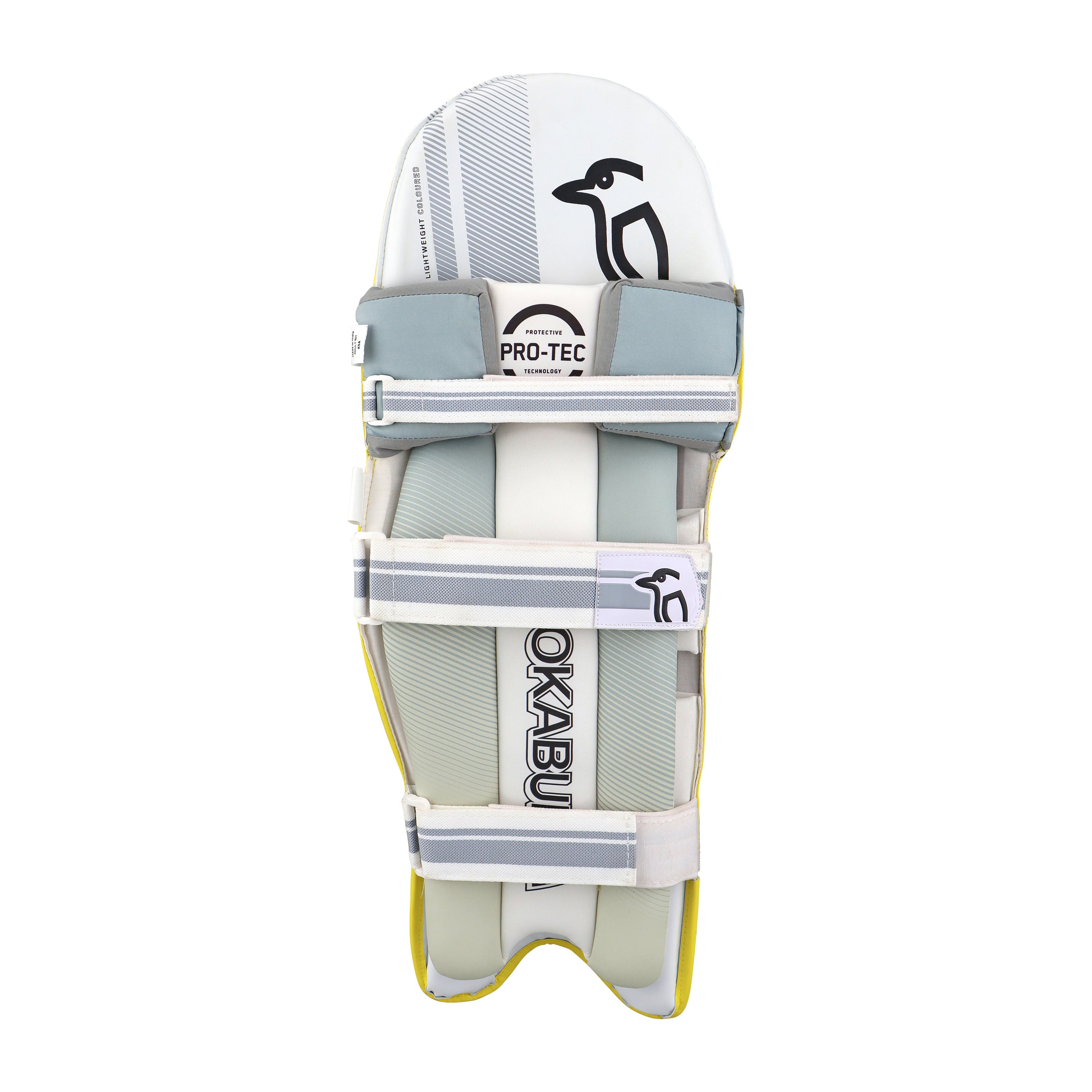 Kookaburra Lightweight Yellow Cricket Batting Pads - Senior