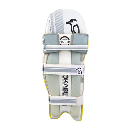 Kookaburra Lightweight Yellow Cricket Batting Pads - Senior