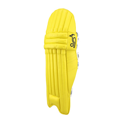 Kookaburra Lightweight Yellow Cricket Batting Legguard - Adult