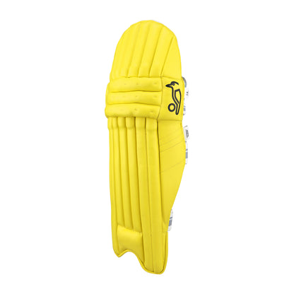 Kookaburra Lightweight Yellow Cricket Batting Pads - Senior