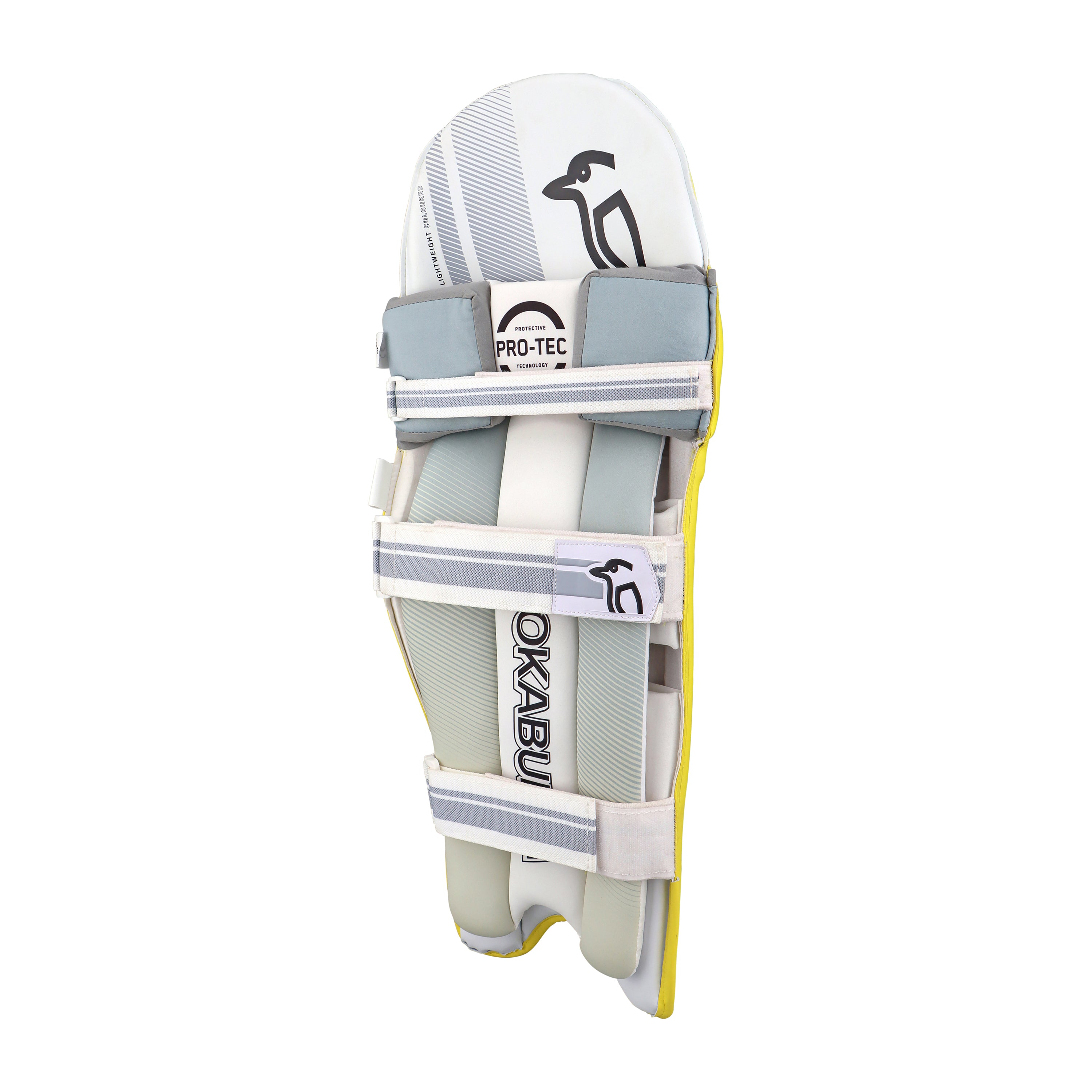 Kookaburra Lightweight Yellow Cricket Batting Pads - Senior
