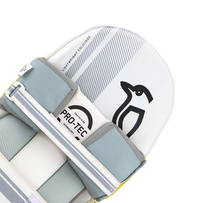 Kookaburra Lightweight Yellow Cricket Batting Legguard - Adult