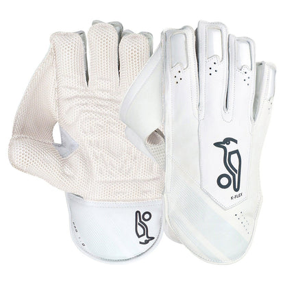 Kookaburra Pro 1.0 White Keeping Gloves - Senior