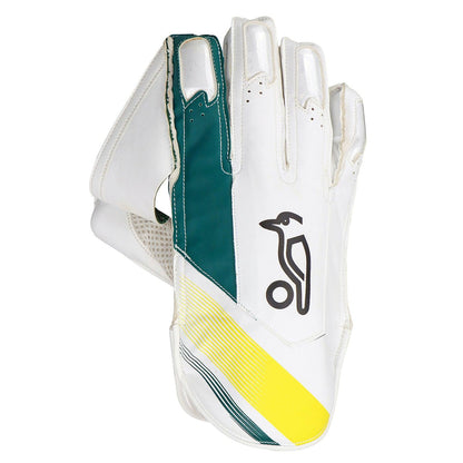 Kookaburra Pro 2.0 Green/Yellow Keeping Gloves - Senior