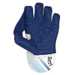 Kookaburra Pro 2.0 White / Blue Keeping Gloves - Youth
