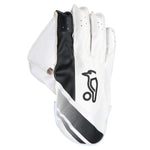 Kookaburra Pro 3.0 White / Black Keeping Gloves - Junior