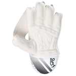 Kookaburra Pro 3.0 White / Black Keeping Gloves - Small Junior