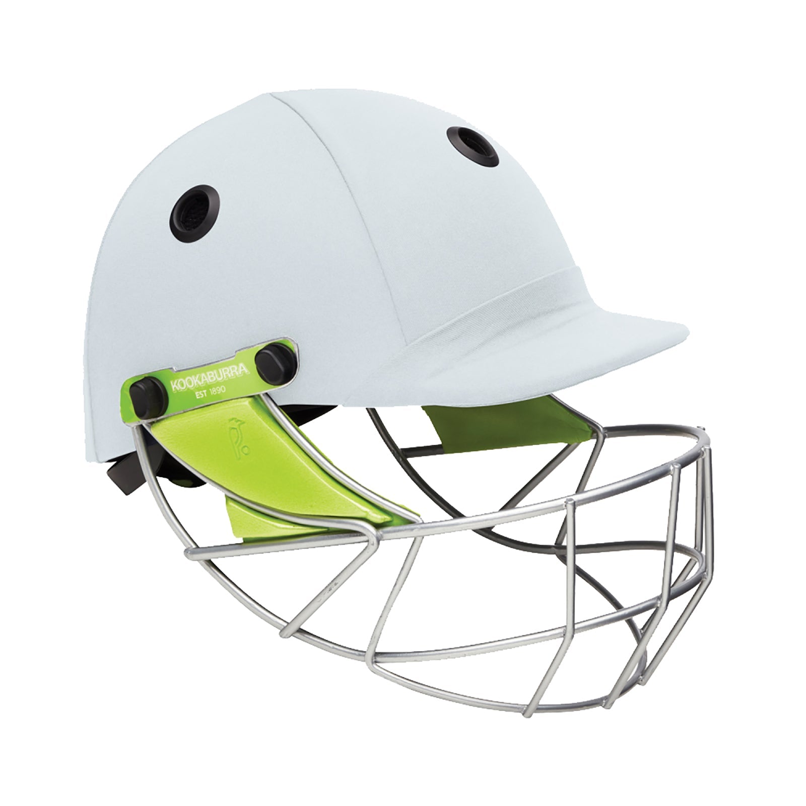 Kookaburra Pro 600 Cricket Helmet & Neck Guard - White