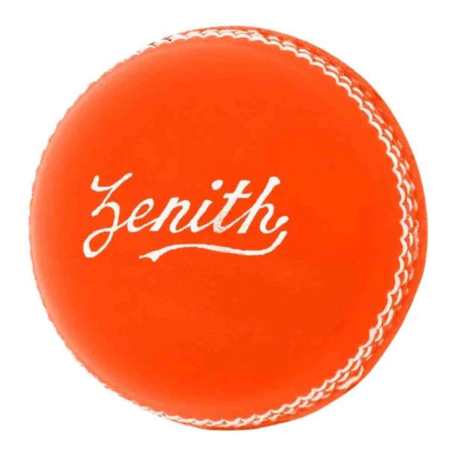 Kookaburra Zenith 2 Piece Cricket Ball 142G Orange