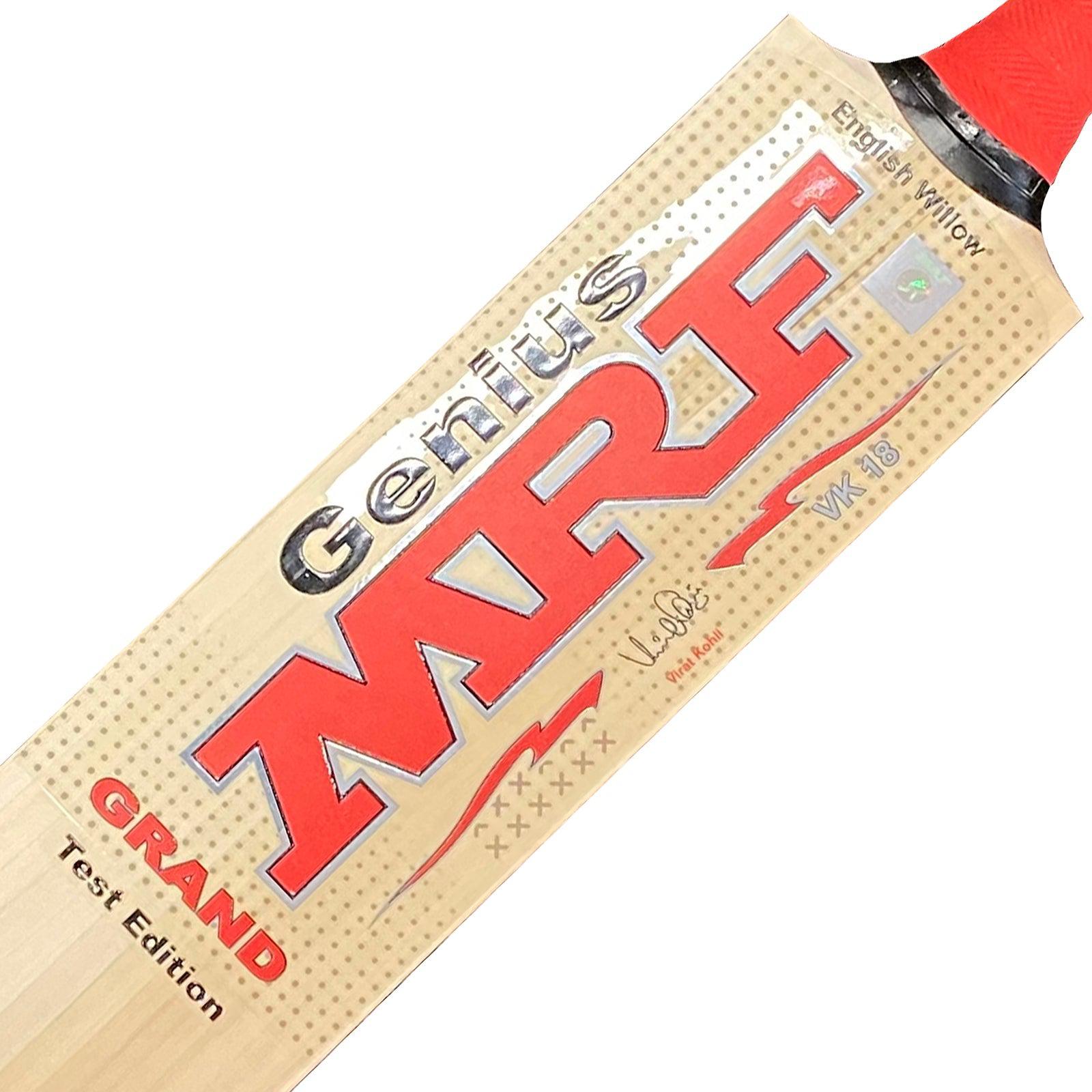 MRF Grand Test Edition Cricket Bat - Senior