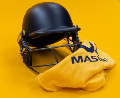 Masuri T Line Plus Steel Grille Cricket Helmet - Senior Black