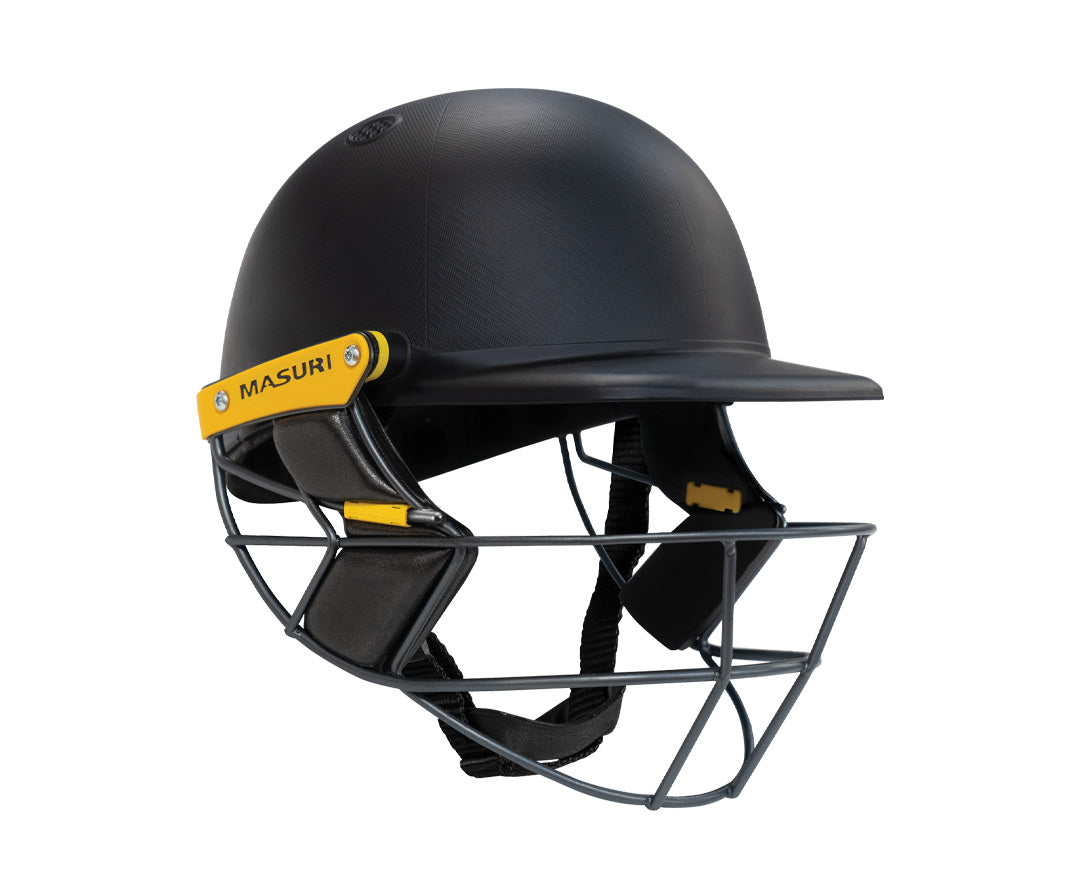 Masuri T Line Plus Steel Grille Cricket Helmet - Senior Navy