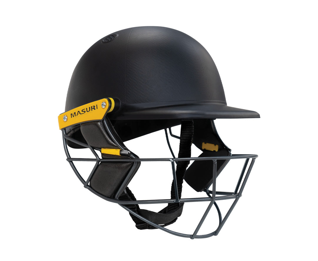 Masuri T Line Plus Titanium Grille Cricket Helmet - Senior Navy