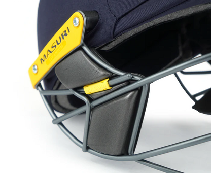 Masuri T Line Steel Grille Cricket Helmet - Senior Navy