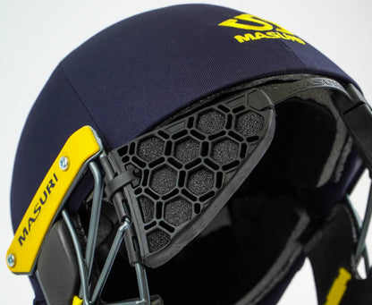 Masuri T Line Steel Grille Cricket Helmet - Senior Navy