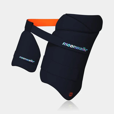 MoonWalkr 2.0 Cricket Combo Thigh Guard - XL Navy