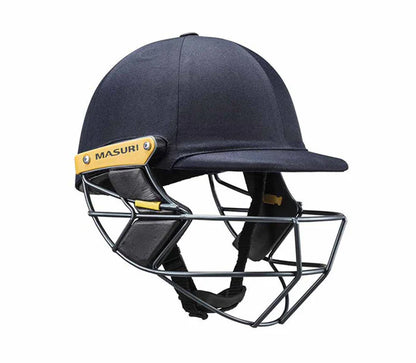 Masuri T Line Steel Grille Cricket Wicket Keeping Helmet - Senior Navy