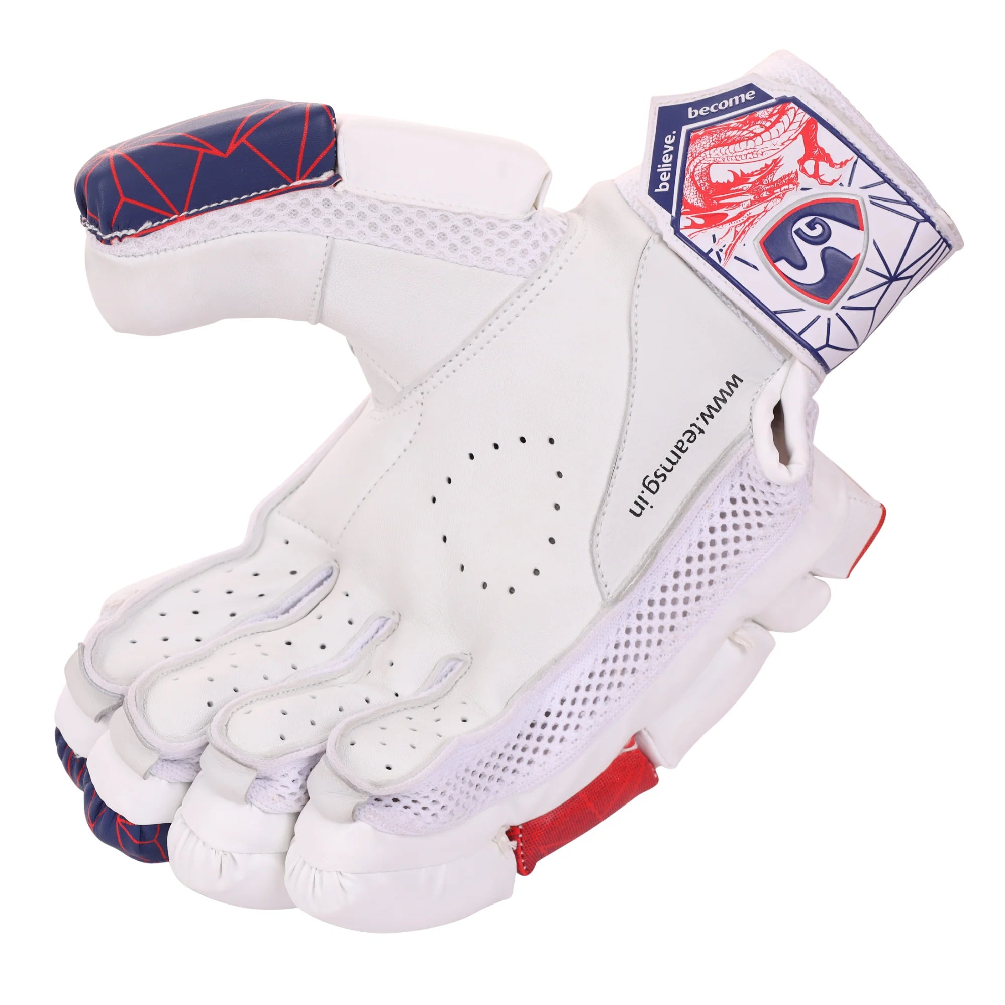 SG KLR Lite Cricket Batting Gloves - Senior