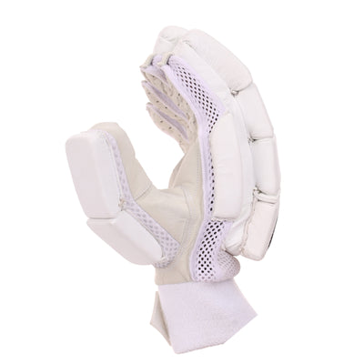 SG Litevate White Cricket Batting Gloves - Youth