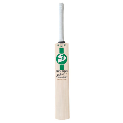 SG Triple Crown Retro Pro Cricket Bat - Senior