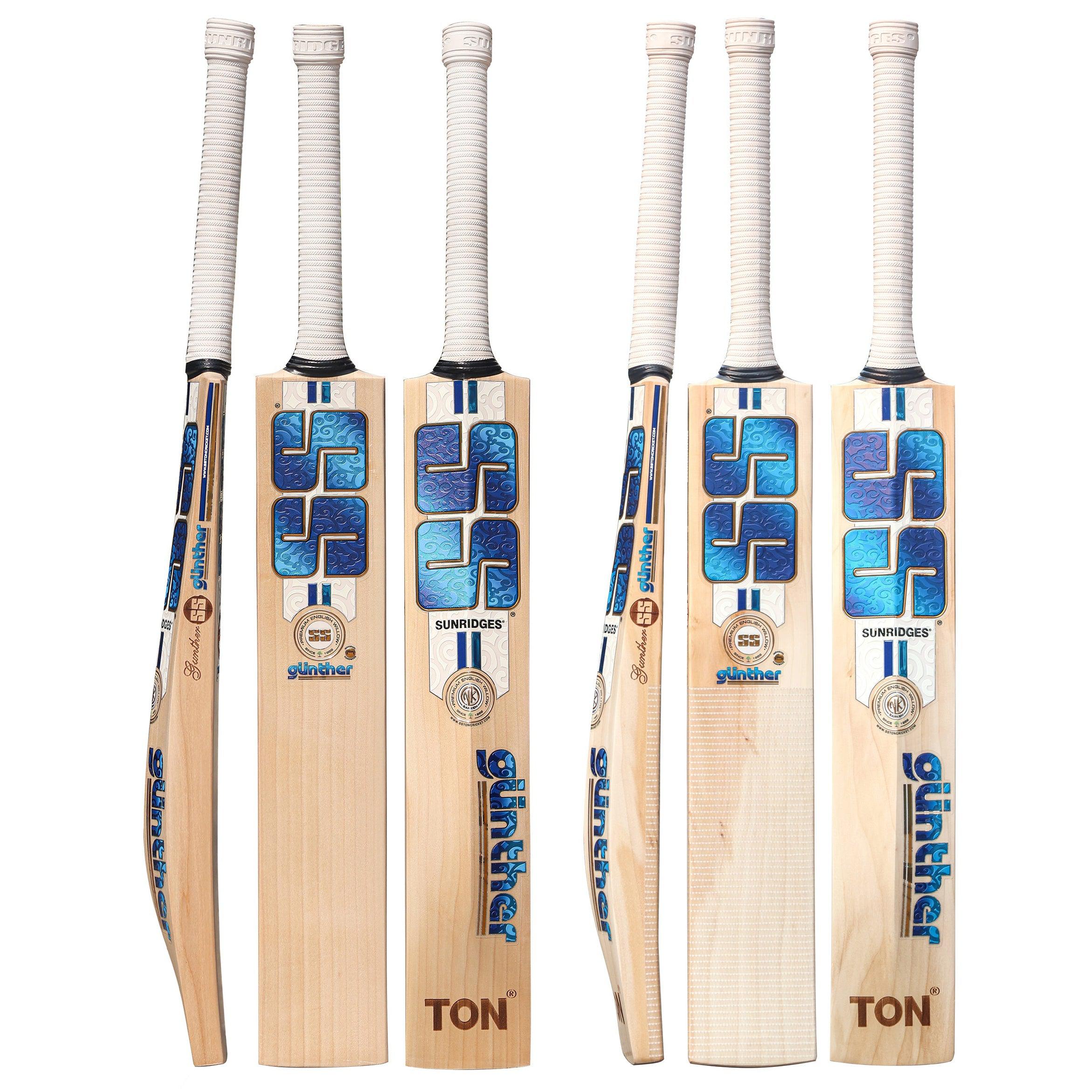 SS Gunther Blue Cricket Bat - Senior