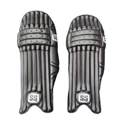 SS Test Opener Cricket Batting Pad - Senior Black