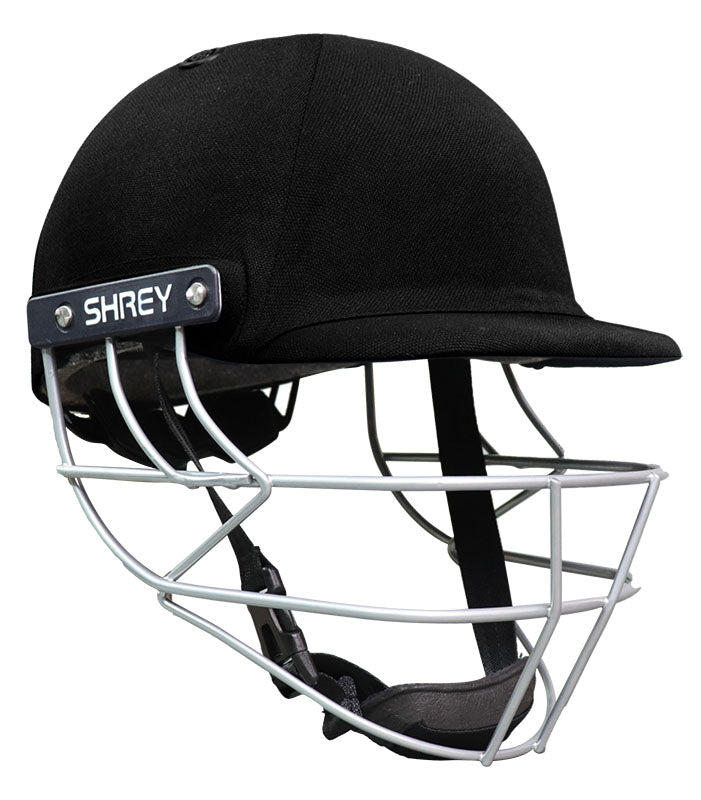 Shrey Classic Helmet 2.0 With Adjustment Dial - Black Junior