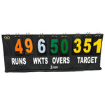 Sturdy Portable Score Board(Run/Wicket/Over/Target)