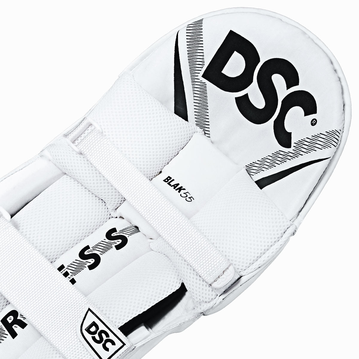DSC Blak 55 Batting Leg Guard - Youth