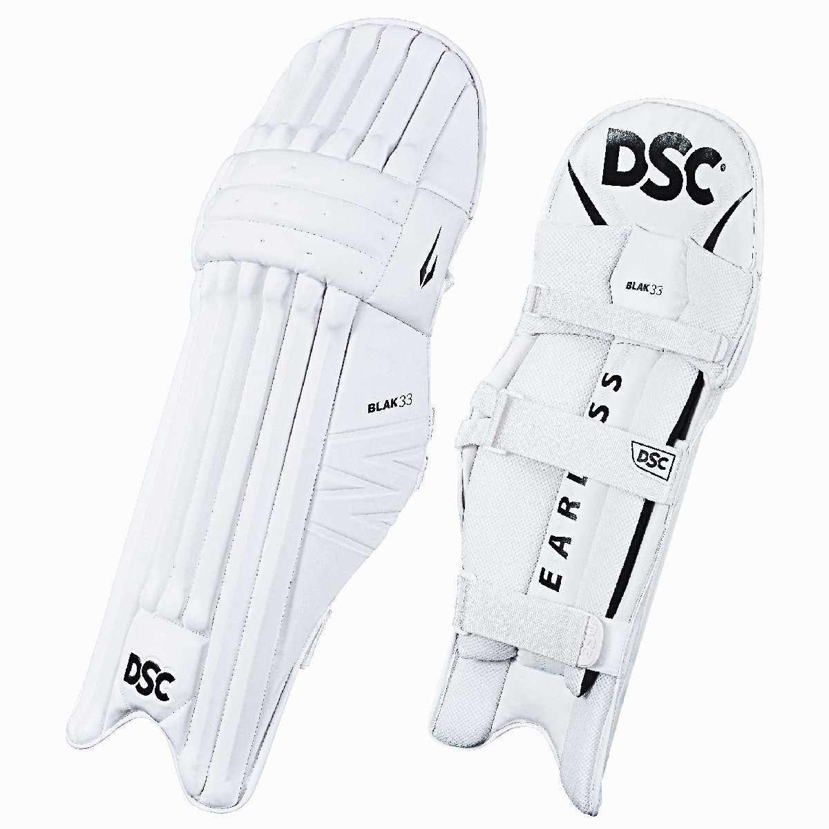 DSC Blak 33 Batting Leg Guard - Adult