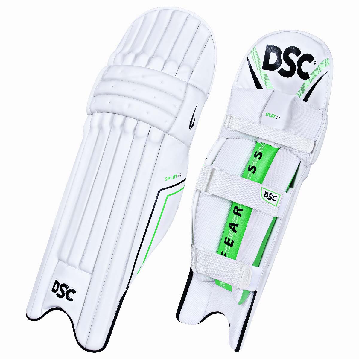 DSC Split 44 Batting Leg Guard - Junior