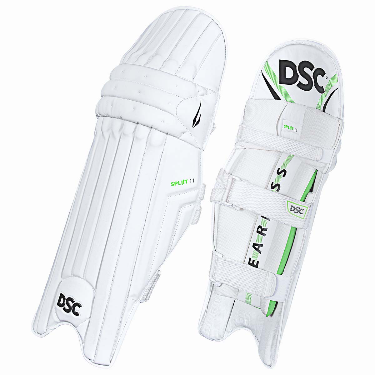 DSC Split 11 Batting Leg Guard - Adult