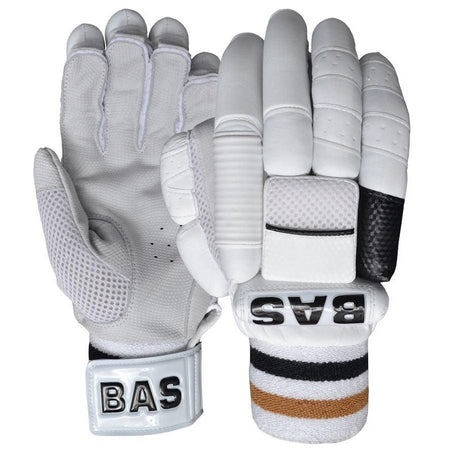 BAS Player Black Batting Cricket Gloves - Senior