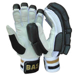 BAS Vintage Classic Batting Coloured Cricket Gloves - Senior Black
