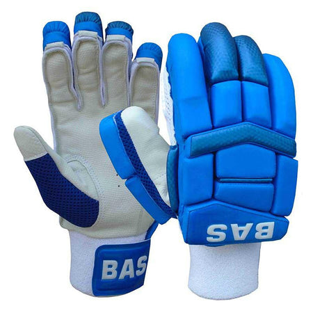 BAS Vintage Classic Batting Coloured Cricket Gloves- Senior Royal Blue