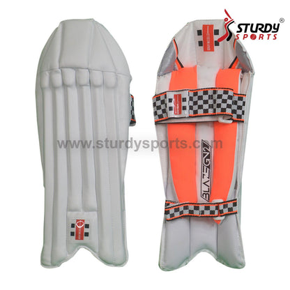 Gray Nicolls GN2 Blaze Keeping Cricket Pads - Youth