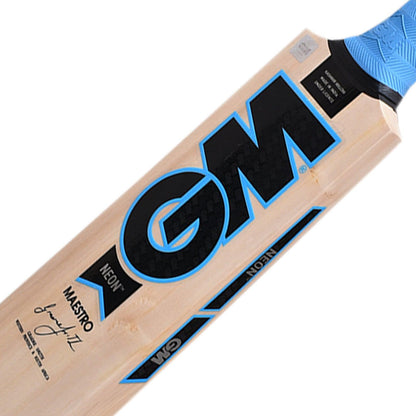 Gunn & Moore GM Neon Maestro Kashmiri Willow Cricket Bat - Harrow