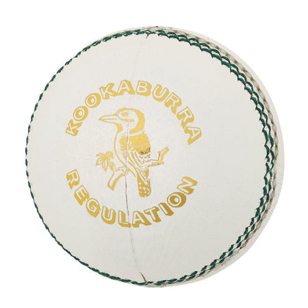 Kookaburra Regulation White - 4 Piece Ball Senior