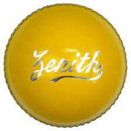 Kookaburra Zenith Yellow - 2 Piece Cricket Ball (Senior)
