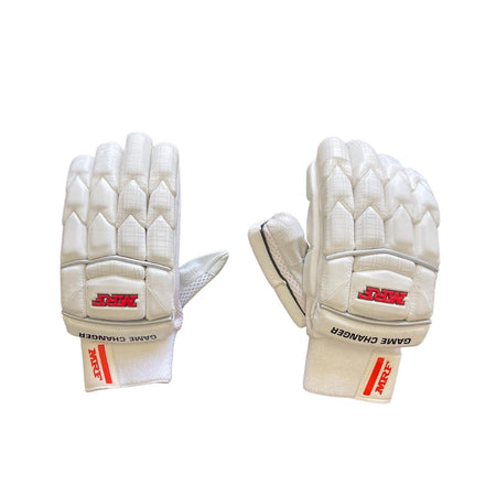 Game Changer Cricket Batting Gloves - Men's Right & Left Hand, Lightweight Leather With Ventilation