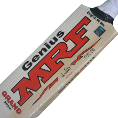 MRF Virat Kohli Genius Grand Edition Cricket Bat - Adult Long Blade
