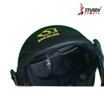 Masuri E Line Titanium Black Cricket Helmet - Senior